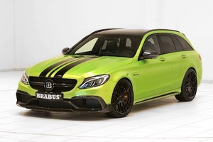 Siêu xe gia đình Mercedes-AMG C63 S lên đời Brabus