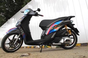 Dân chơi Sài Gòn chi 50 triệu "độ kiểng" Piaggio Liberty 