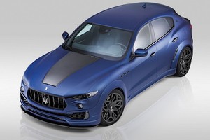 Crossover Ý Maserati Levante “siêu ngầu” với bản độ Novitec