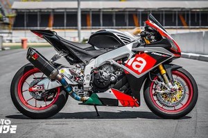 Siêu môtô hàng hiếm Aprilia RSV4 RF độ tại Sài Gòn