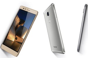 Trên tay điện thoại Huawei GR5 vỏ kim loại, cảm biến vân tay