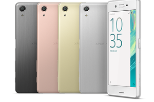 Soi 3 smartphone Xperia dòng X Sony mới công bố