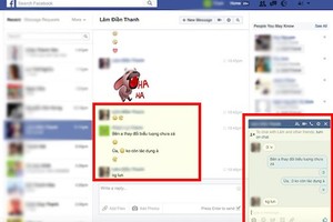 Cách tìm lại biểu tượng “:v” và “:3” thần thánh khi chat Facebook