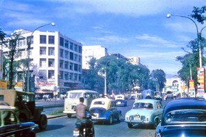 Sài Gòn năm 1965 sôi động trong ảnh màu sắc nét (1)