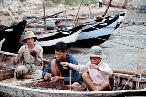 Ảnh hiếm về cuộc sống của ngư dân Vũng Tàu năm 1966