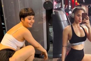 Ngoại hình thay đổi của Miu Lê, Angela Phương Trinh nhờ tập gym 