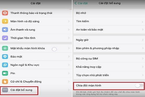 Thủ thuật chia đôi màn hình trên điện thoại OPPO 