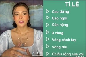 Mâu Thủy tiết lộ chuyện gần như "cởi sạch" khi đo nhân trắc học 