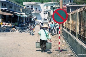 Ảnh siêu hiếm về đời thường ở đảo Cát Bà 26 năm trước