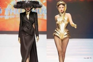 Vì sao kiểu catwalk của Vũ Thu Phương bị chỉ trích làm lố?