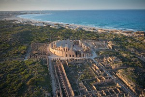 Sửng sốt trước sự hoành tráng của thành phố cổ Leptis Magna