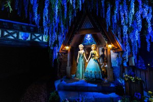 Bên trong công viên đầu tiên trên TG lấy bối cảnh từ bộ phim “Frozen”