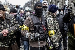 Nhóm cực hữu Right Sector đòi Kiev tấn công Donbass