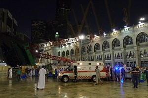 Công bố nguyên nhân vụ sập cần cẩu ở Mecca