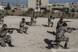 Tự vệ thành phố Kamishli ở Syria đề cao cảnh giác 