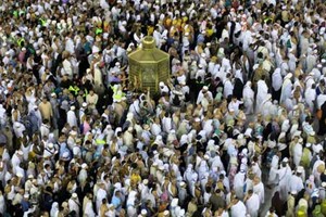 Chùm ảnh tín đồ Hồi giáo hành hương thánh địa Mecca