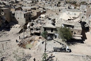 Nhói lòng cảnh tượng đổ nát ở chảo lửa Aleppo