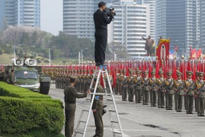 Hậu trường đáng nhớ trong lễ diễu, duyệt binh ở Triều Tiên