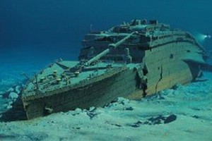 Choáng với hình ảnh chưa từng được công bố về xác tàu Titanic