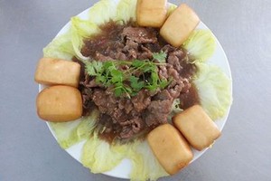 Thịt bò xốt xì dầu