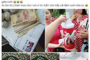 Dành cả tuổi thanh xuân để đi ăn cưới và nghĩ trò 'troll' cô dâu chú rể