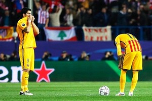 Thua Atletico Madrid, Barcelona trở thành cựu vương UEFA Champions League