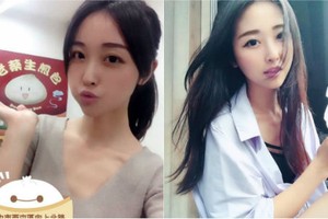 Vẻ đẹp khiến cả khu chợ náo loạn của "hot girl bánh bao"