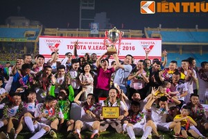 Vô địch V.League 2016, Hà Nội T&T nhận mưa tiền thưởng