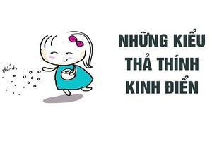 Các kiểu “thả thính” thường thấy của cô nàng thời đại @