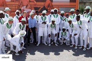 Đồng phục di chuyển cực chất của ĐT Nigeria tại World Cup 2018