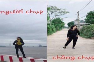 Nhờ bạn chụp ảnh hộ và tấm bi kịch dở khóc dở cười