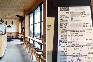 Dân mạng bức xúc với quán cafe phụ thu 5.000 đồng dịp Tết