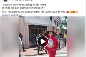 Vừa bị chỉ trích mặc "lố lăng", Ngọc Trinh khoe clip diện kín bưng