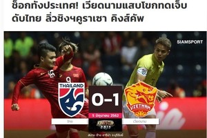 Báo Thái: “Thua Việt Nam là cú sốc của cả đất nước“