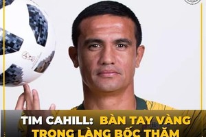 Chết cười "biệt danh mới" của Tim Cahill sau lễ bốc thăm VL World Cup