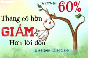 Tháng cô hồn, dân bán hàng online tung chiêu sale "bá đạo trên từng hạt gạo"