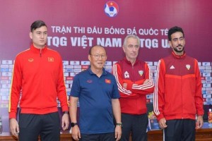 HLV Park: "UAE sẽ cố chơi tất tay với chúng ta"