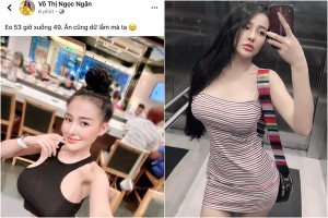 Khoe vòng eo 49, Ngân 98 cố tình đá xoáy đàn chị Ngọc Trinh?