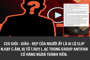 Dân mạng "chấm hóng" tin đồn CEO Tống Đông Khuê lộ clip nóng