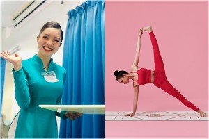 Bén duyên với Yoga, nữ tiếp viên hàng không khoe body vạn người thèm