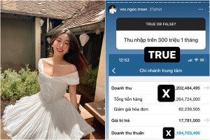 "Hot girl Sài thành" lộ số dư khiến netizen nhìn hoa mắt