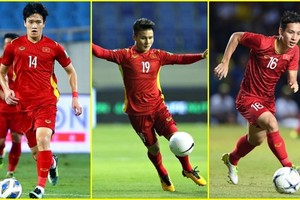 Hùng Dũng, Quang Hải, Hoàng Đức nhiều khả năng dự SEA Games 31