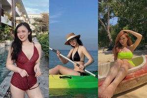 Diện bikini khoe body, dàn MC Esports khiến netizen "lác mắt"