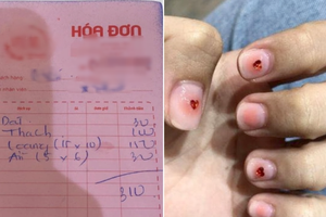 Làm nail hình trái tim, cô gái ngã ngửa khi nhìn hóa đơn