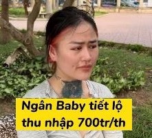 Thảm họa "bơi bể cá" Ngân Baby gây chú ý khi tiết lộ thu nhập