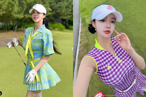 “Nữ thần sân golf” mới của Hàn Quốc trẻ như đôi mươi, đường cong miễn chê