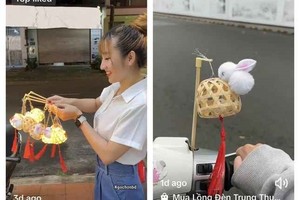 Đèn lồng thỏ giỏ tre hot trend mùa trung thu này có gì đặc biệt?