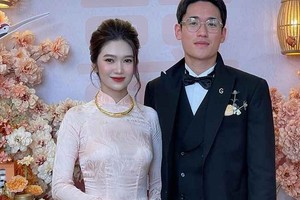 Sắc vóc "mười phân vẹn mười" của vợ sắp cưới đội phó CLB CAHN