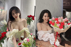 Hot girl số 1 Sài thành chuộng mốt khoe trễ nải khoe vòng 1 siêu đẹp