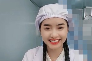 Yona Cươn mặc trang phục không phù hợp để quảng cáo sữa tăng cân